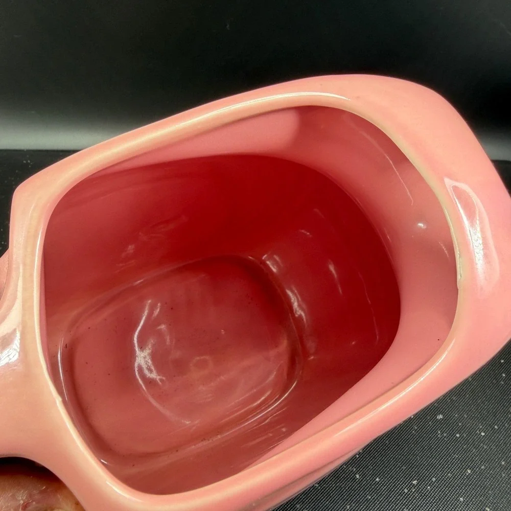 Fiesta‎ Rose Disc Water Pitcher Vintage Pink Homer Laughlin Fiestaware USA 7in